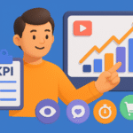 Studio livestreaming Kreaviz menggunakan KPI seperti viewers, engagement, watch time, dan conversion untuk mengukur performa live e-commerce.