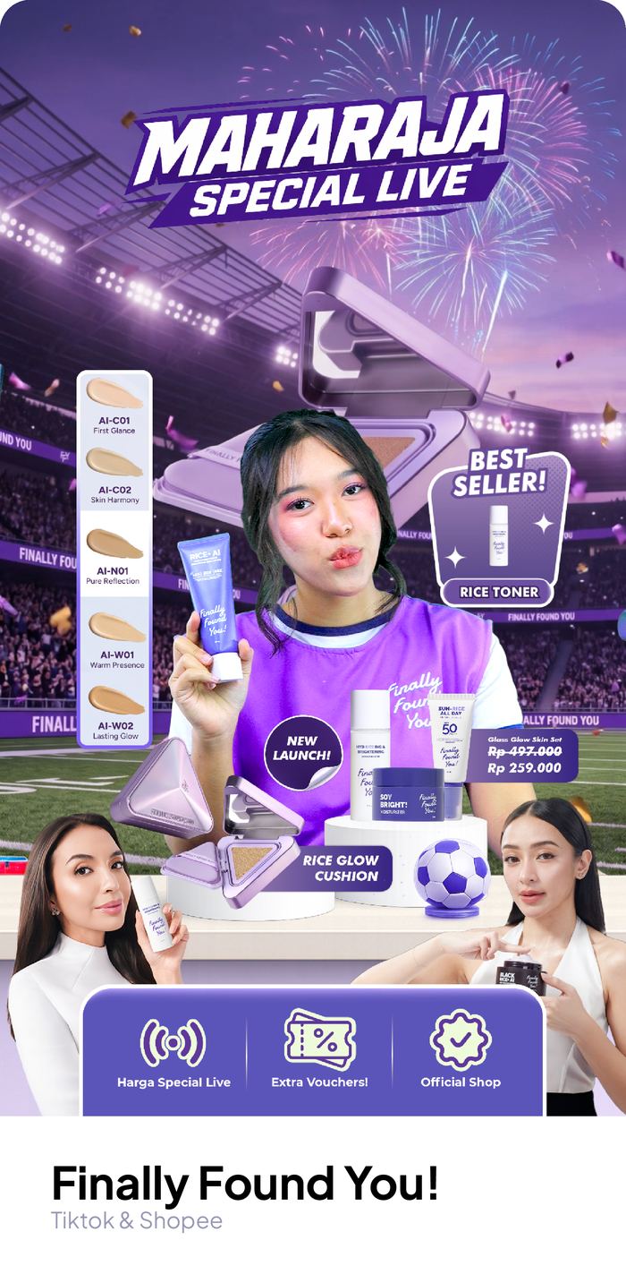 Contoh live shopping Finally Found You oleh Kreaviz